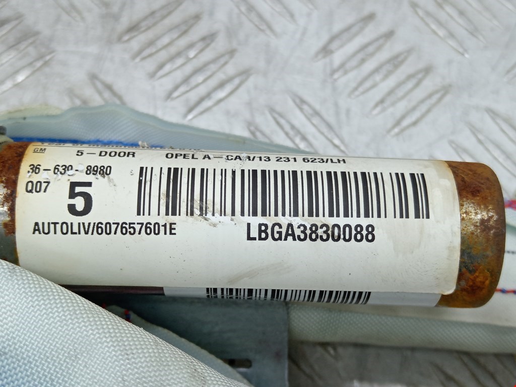 Подушка безопасности боковая (шторка) OPEL Astra H/Family 2004-2015
