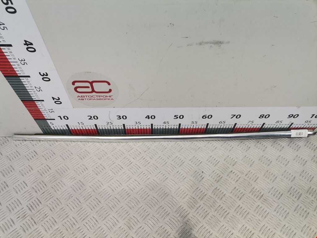 Накладка декоративная (молдинг) стекла двери задней левой Peugeot 607 (1999-2010)