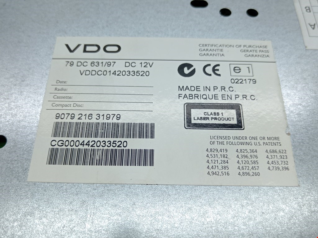 Магнитола HYUNDAI Tucson l 2004-2010