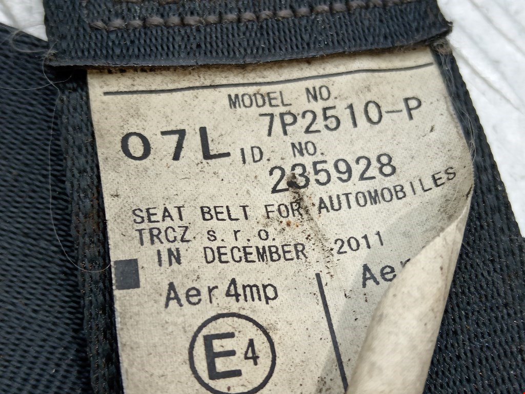 Ремень безопасности передний левый TOYOTA Avensis 2009-2015