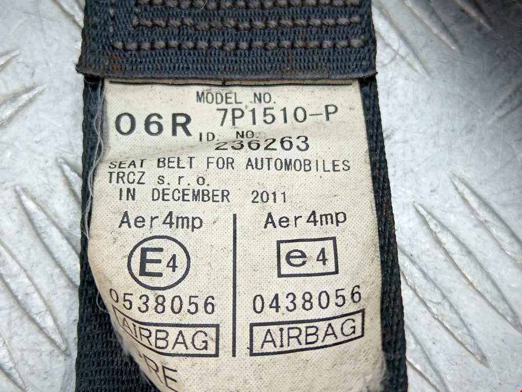 Ремень безопасности передний правый TOYOTA Avensis 2009-2015