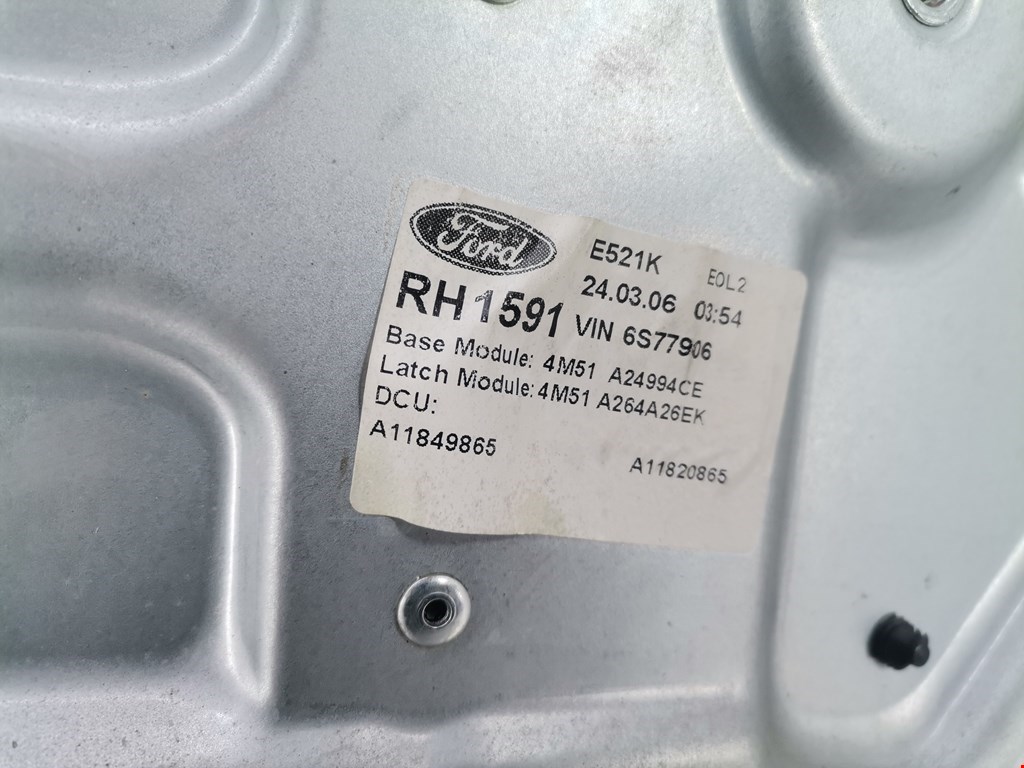 Стеклоподъемник задний правый FORD Focus II 2005-2011