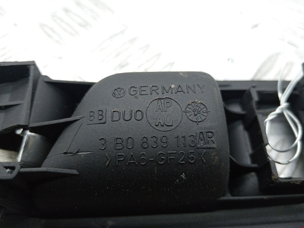 Ручка дверная задняя внутренняя левая VOLKSWAGEN Passat B5 1997-2005