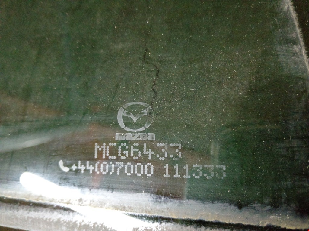 Стекло двери заднее правое MAZDA Mazda 6 GH 2007-2012