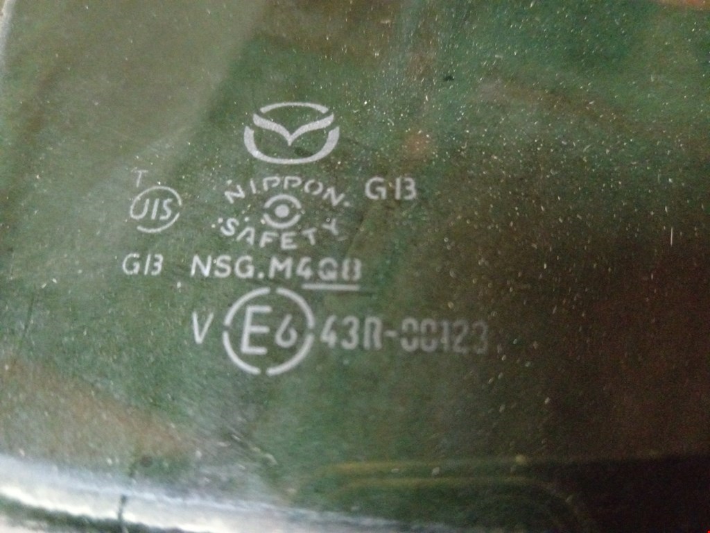 Стекло двери заднее правое MAZDA Mazda 6 GH 2007-2012