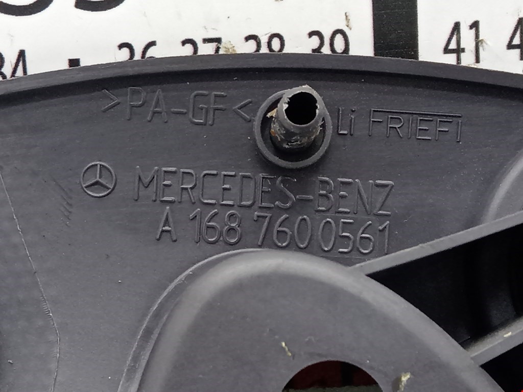 Ручка дверная задняя внутренняя левая MERCEDES-BENZ A-Class W168 1997-2004