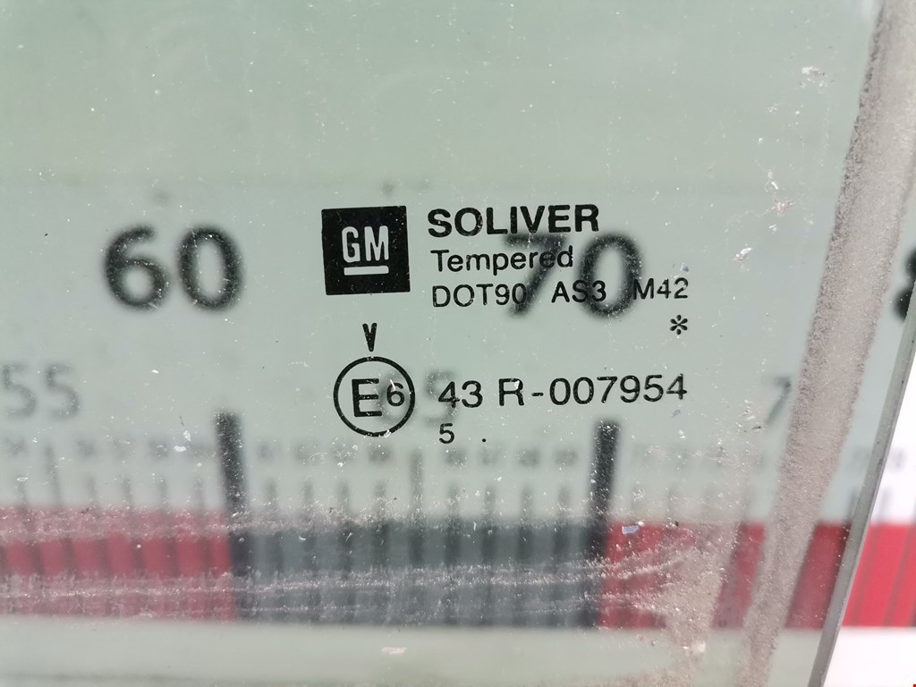 Стекло двери заднее левое OPEL Vectra Vectra C 2002-2008