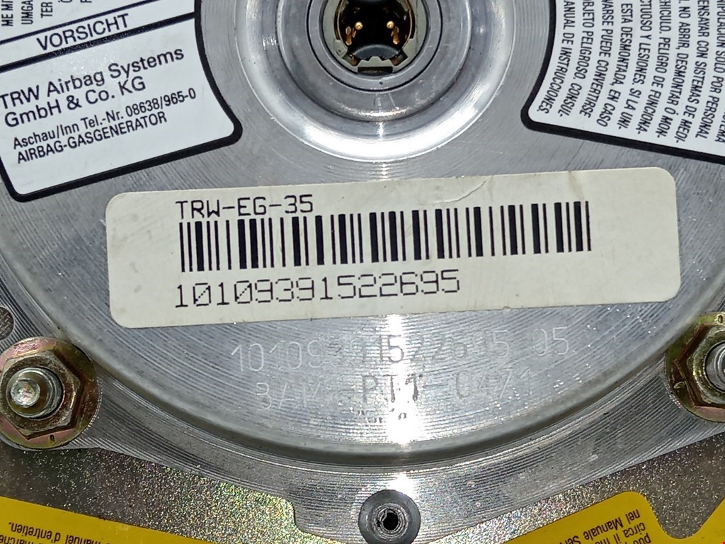 Подушка безопасности в рулевое колесо VOLKSWAGEN Caddy II 1995-2004