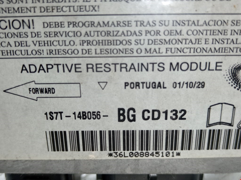 Блок управления AIR BAG FORD Mondeo III 2000-2007