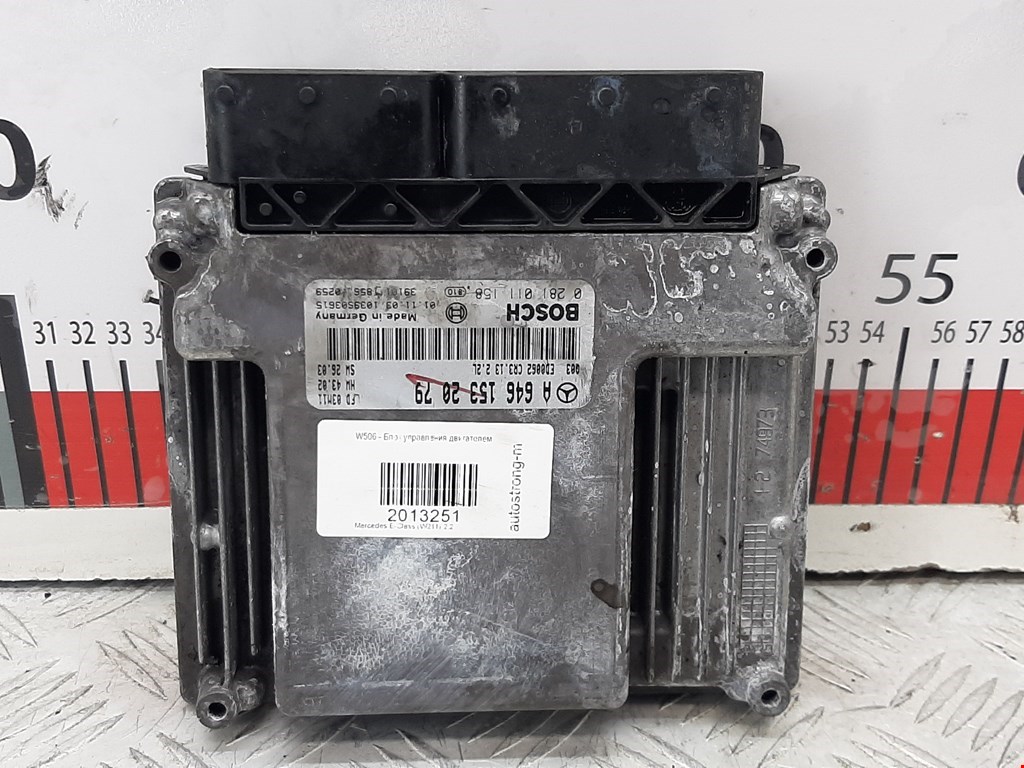 Блок управления двигателя (ЭБУ) MERCEDES-BENZ E-Class W211, S211 2002-2009