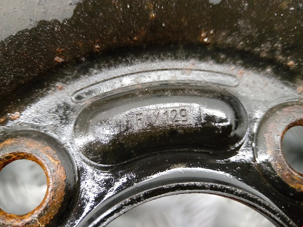 Диск колесный железо (штампованный стальной) FORD Fiesta 2001-2008