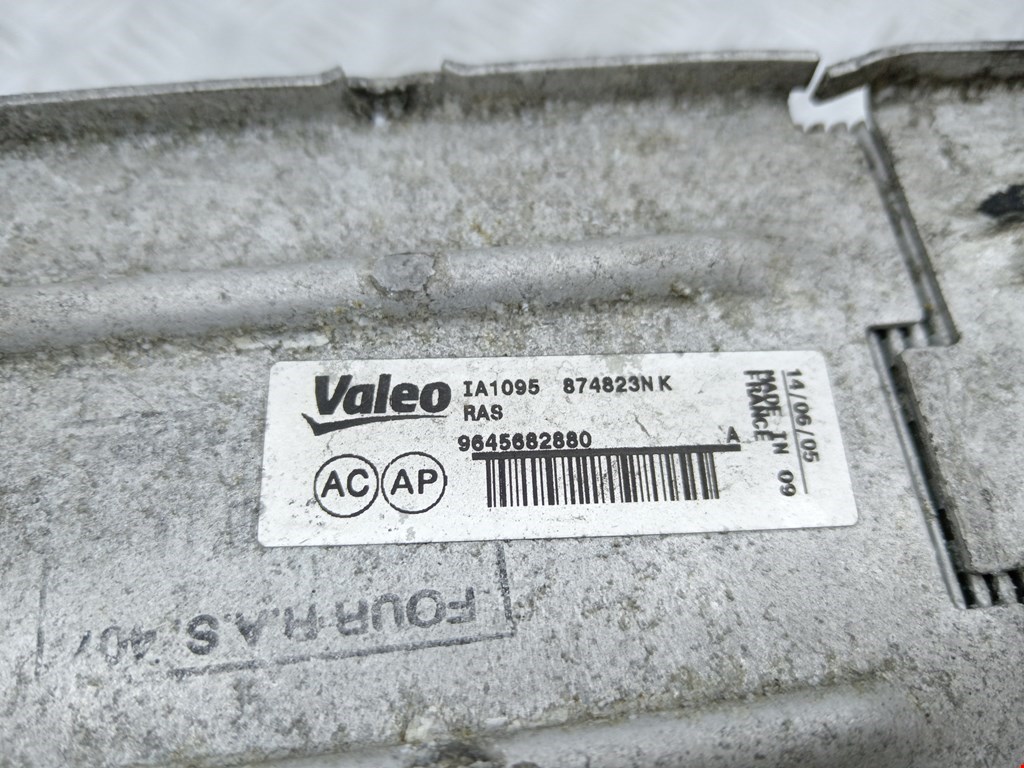 Интеркулер (радиатор интеркулера) CITROEN C5 I 2001-2008