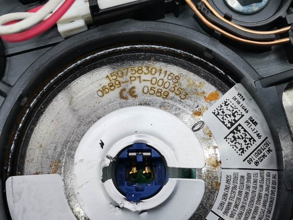 Подушка безопасности в рулевое колесо RENAULT Master 2010-н.в.