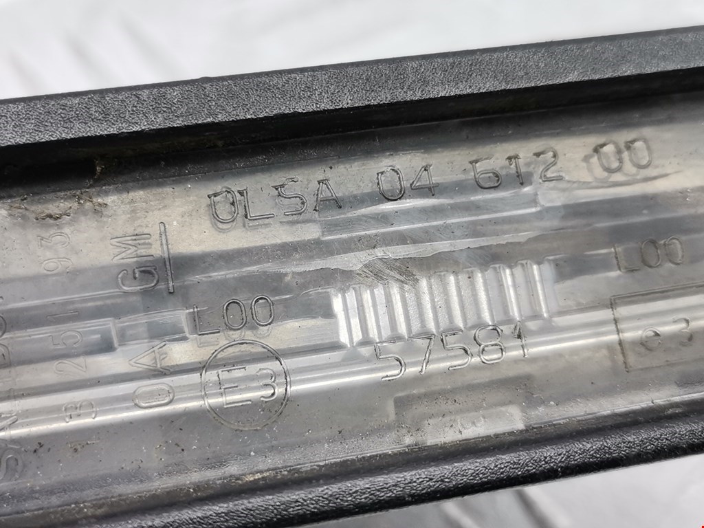 Фонарь подсветки номера OPEL Astra J 2009-2017