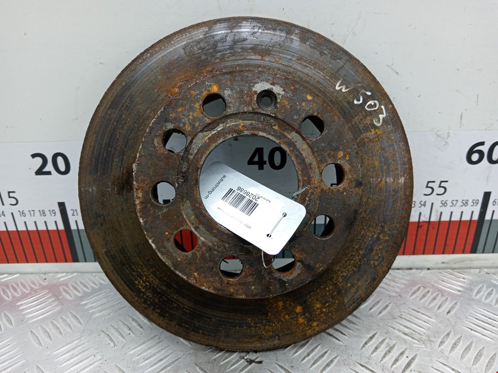 Диск тормозной задний AUDI A3 8P 2003-2013