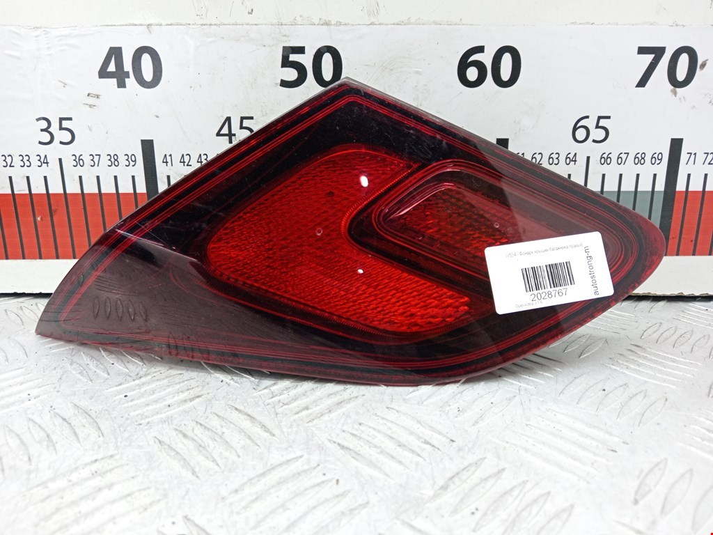 Фонарь задний внутренний правый OPEL Astra J 2009-2017