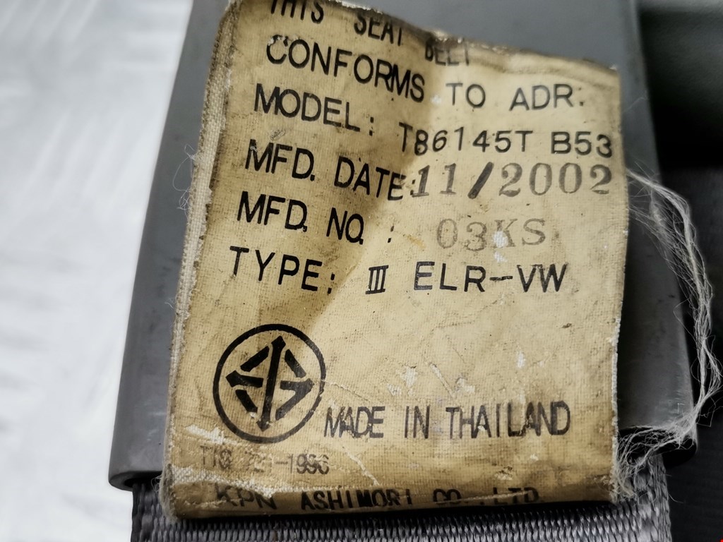 Ремень безопасности передний правый FORD Ranger 1998-2006