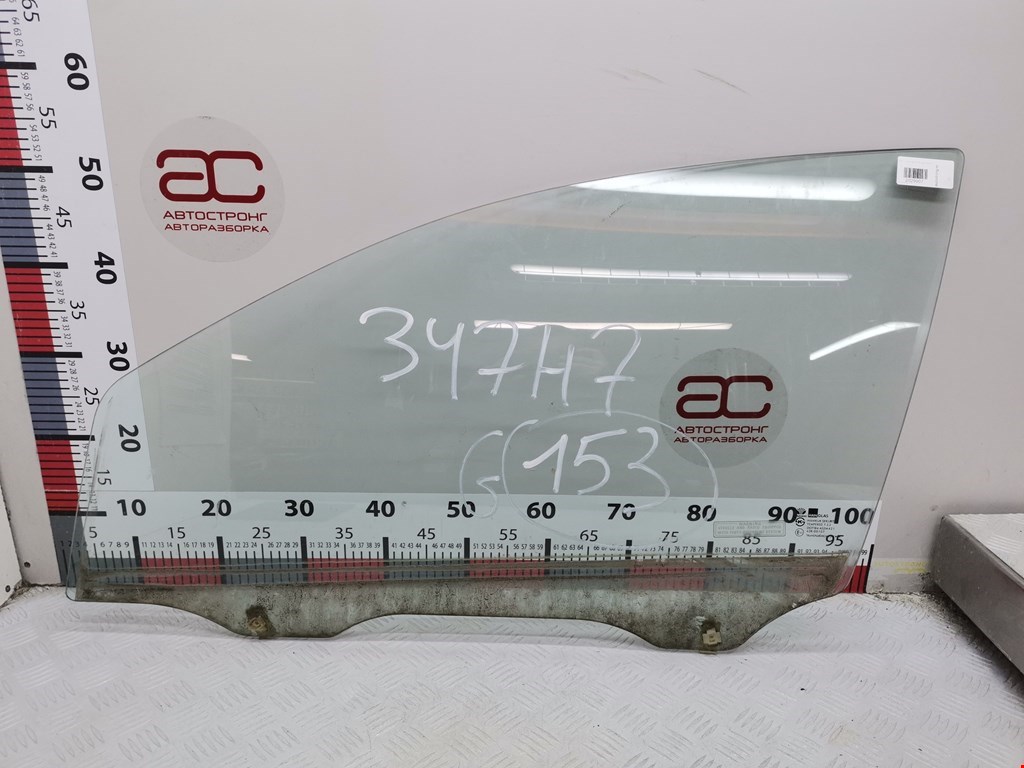 Стекло двери переднее левое DAEWOO Kalos 2002-2006