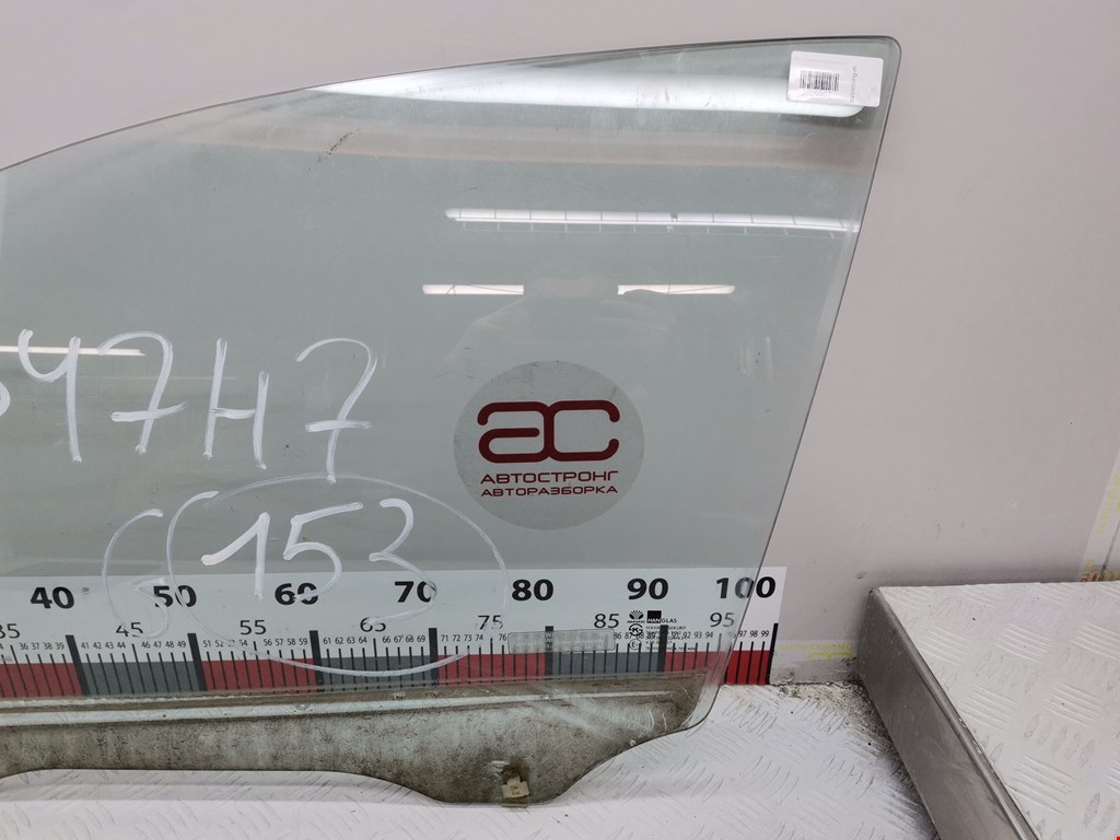 Стекло двери переднее левое DAEWOO Kalos 2002-2006