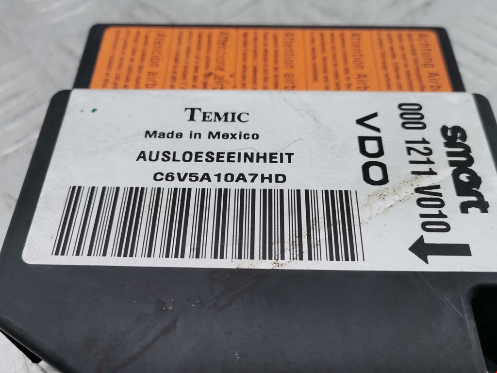 Блок управления AIR BAG SMART Fortwo/City W453 2014-н.в.