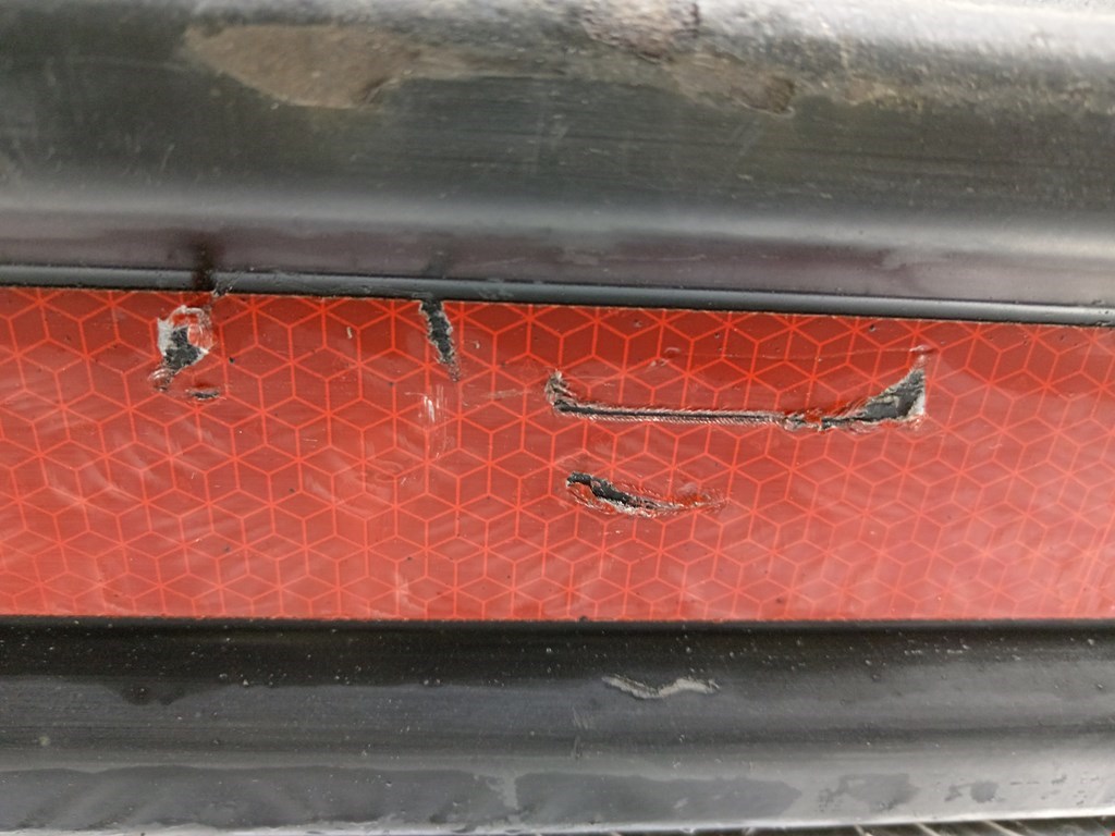 Бампер задний RENAULT Master 2010-н.в.