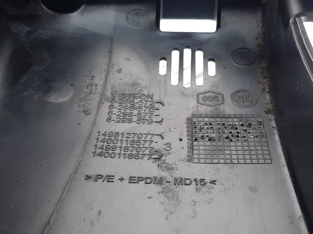 Кожух рулевой колонки CITROEN Jumpy 2007-2016