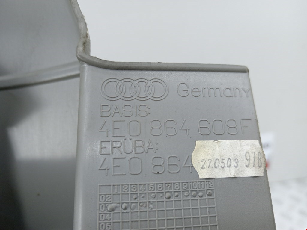 Накладка порога (внутренняя) AUDI A8 D3 2003-2010