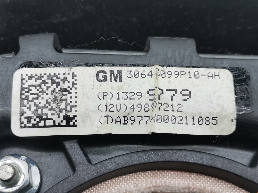Подушка безопасности в рулевое колесо OPEL Meriva B 2010-2018