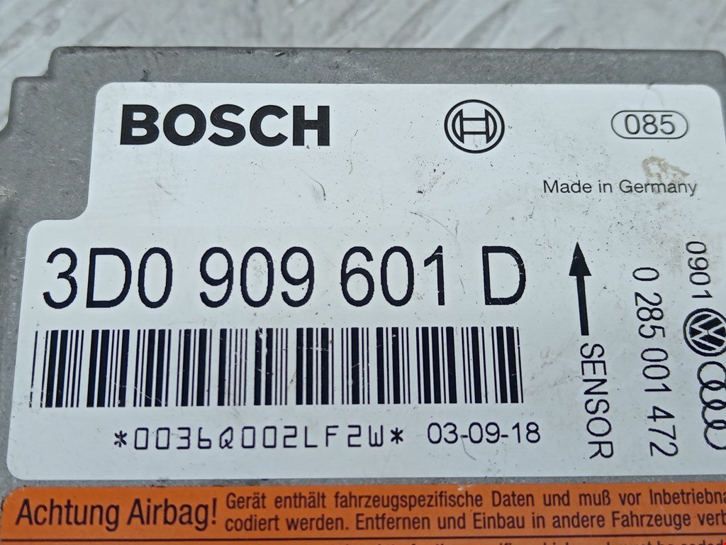 Блок управления AIR BAG PORSCHE Cayenne 955/957 2002-2010