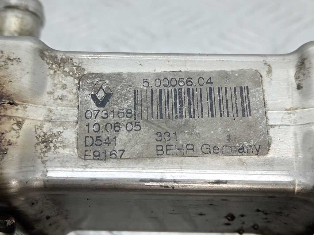 Радиатор системы ЕГР RENAULT Scenic II 2003-2010