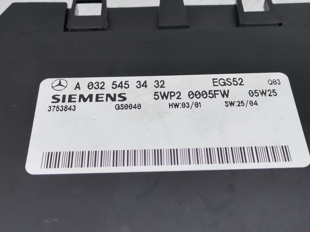 Блок управления АКПП MERCEDES-BENZ E-Class W211, S211 2002-2009