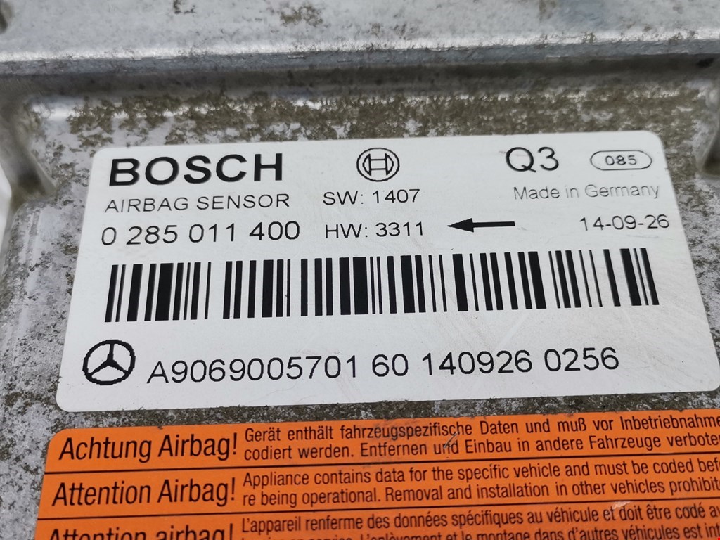 Блок управления AIR BAG VOLKSWAGEN Crafter 2006-2016