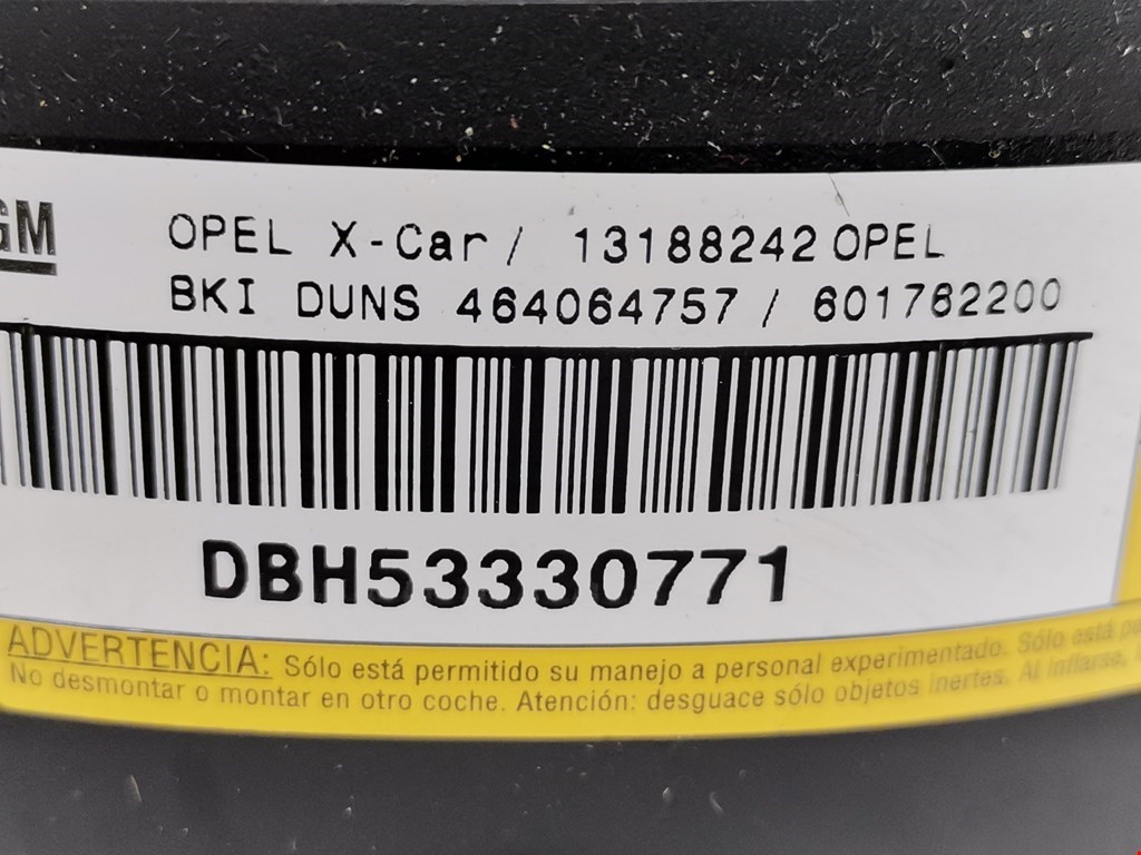 Подушка безопасности в рулевое колесо OPEL Corsa C 2000-2006