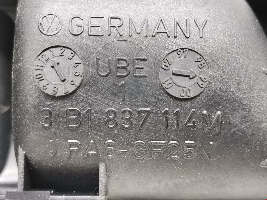 Ручка дверная передняя внутренняя правая VOLKSWAGEN Golf IV 1997-2003