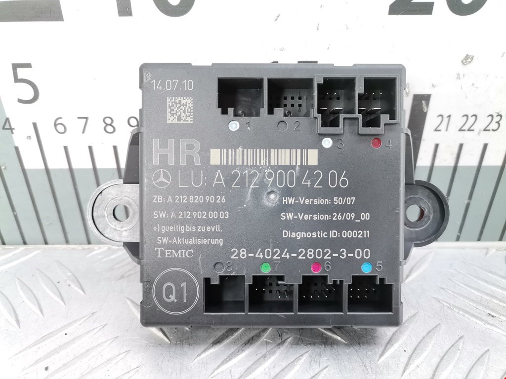 Блок комфорта MERCEDES-BENZ E-Class W212, S212, C207 2009-2016