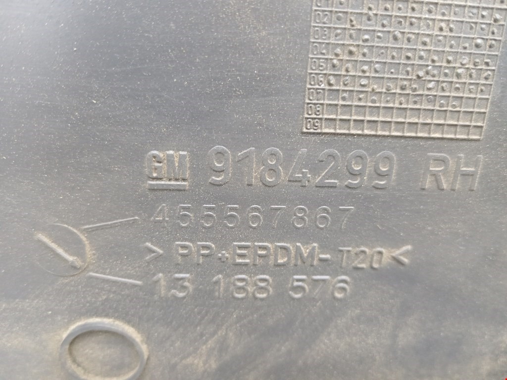 Обшивка двери задняя правая OPEL Combo C 2001-2011