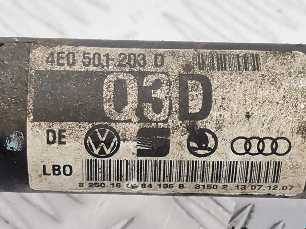 Полуось (привод, приводной вал) задняя левая VOLKSWAGEN Phaeton 2002-2016