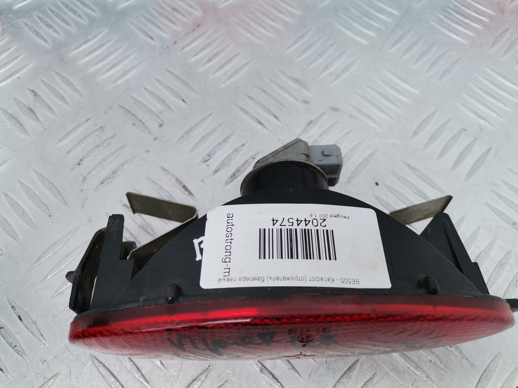 Отражатель в бампер задний левый PEUGEOT 206 1998-2012