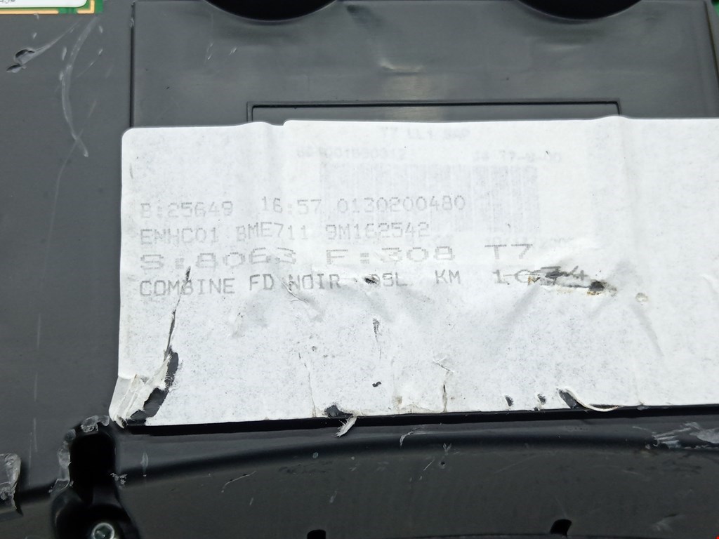 Панель приборов (щиток) PEUGEOT 308 2007-2015