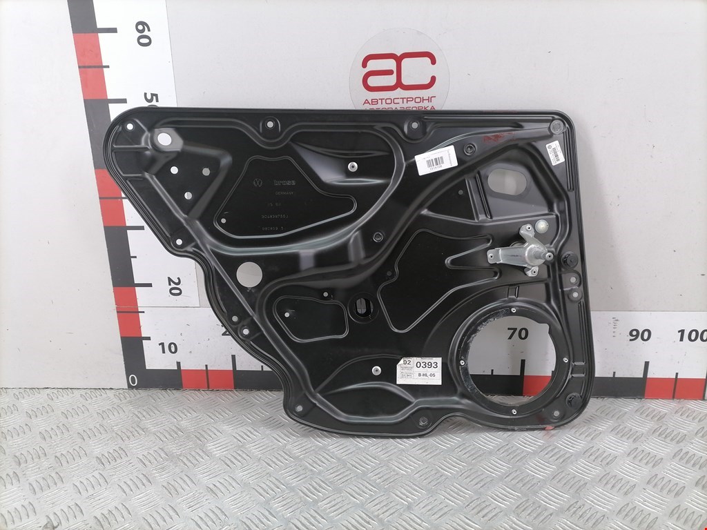 Стеклоподъемник задний левый VOLKSWAGEN Passat B6 2005-2011