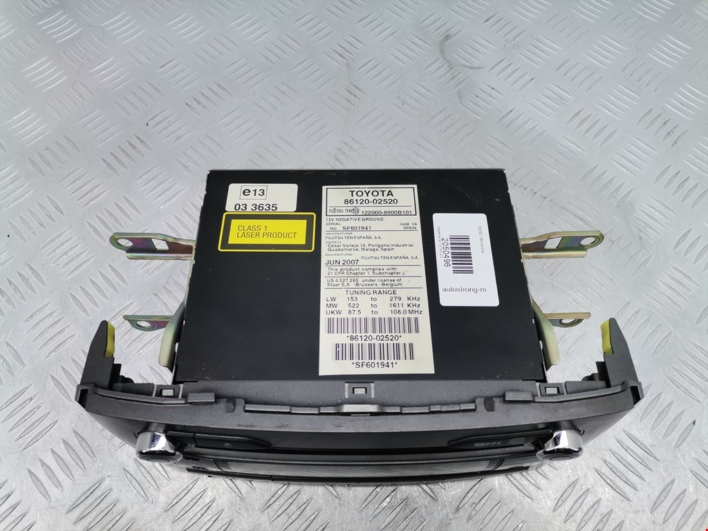 Магнитола TOYOTA Auris E150 2006-2012