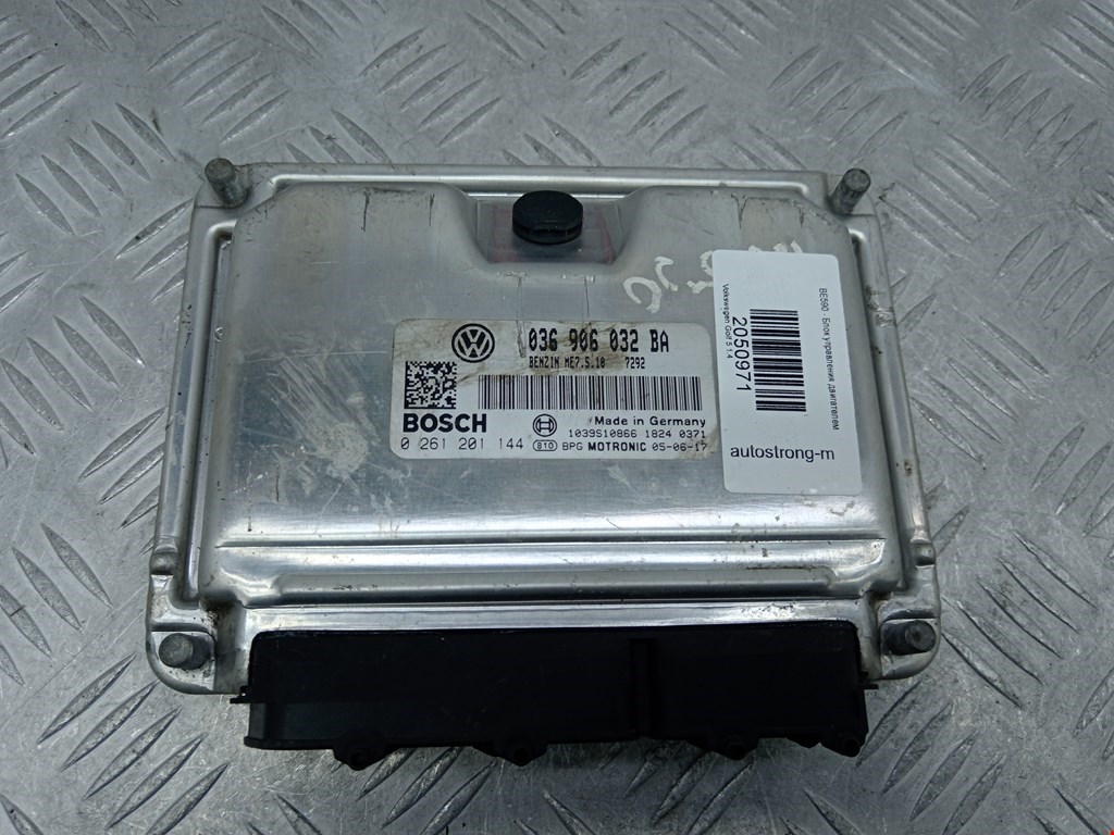 Блок управления двигателя (ЭБУ) VOLKSWAGEN Golf V 2003-2009