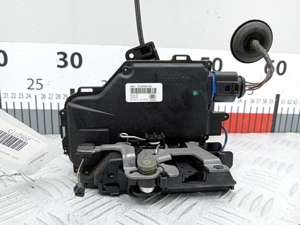 Замок двери задней правой SKODA Octavia A5 1Z- 2004-2013