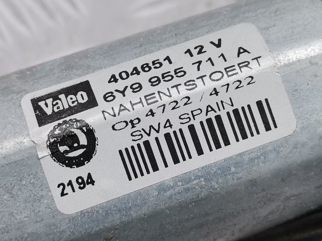 Моторчик стеклоочистителя задний SKODA Fabia MK1 1999-2006