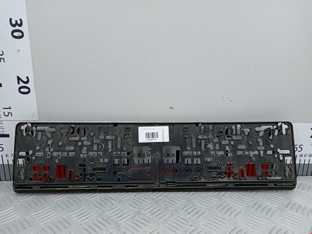 Рамка для номера Volkswagen Golf 4 (1997-2004)