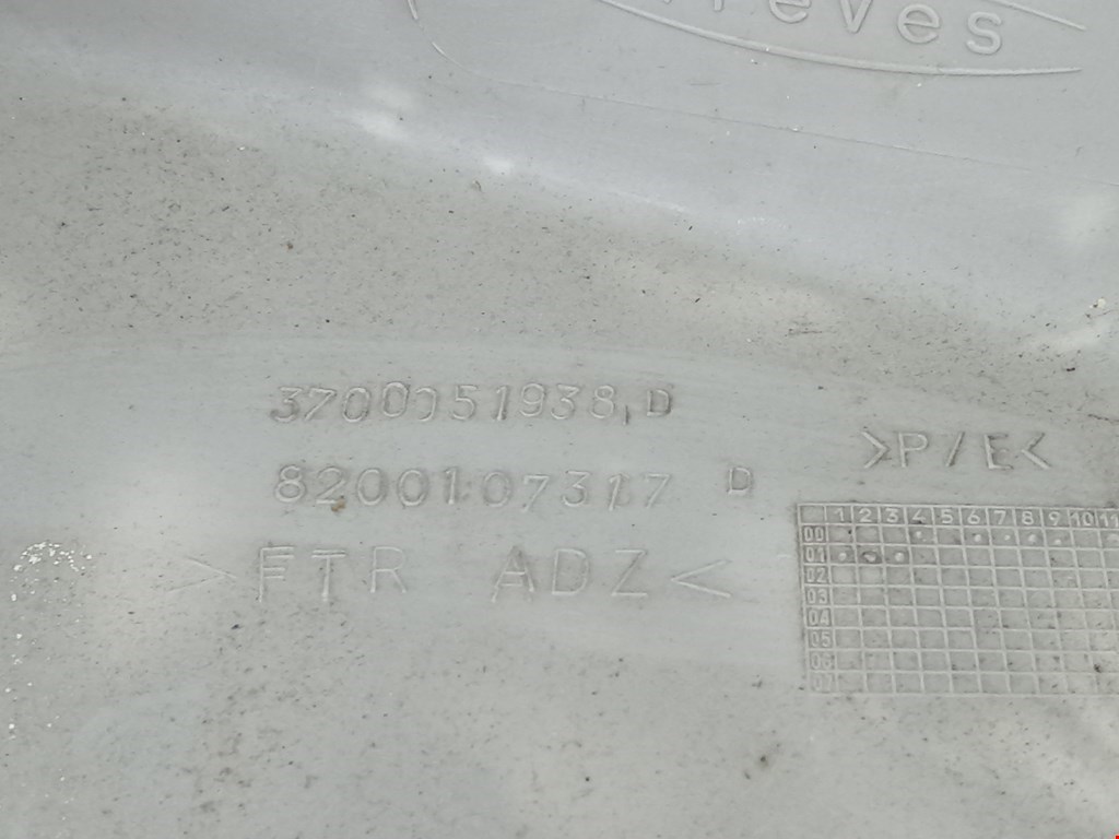 Обшивка крышки багажника RENAULT Laguna 2001-2007