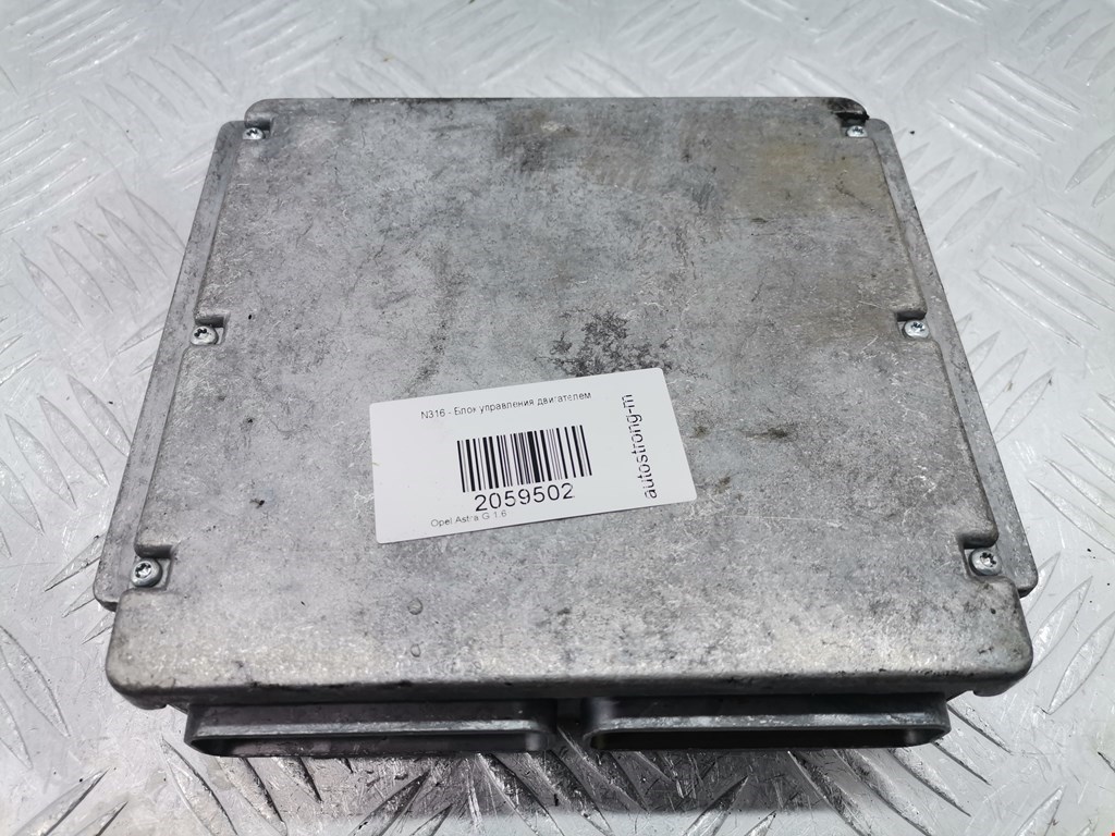 Блок управления двигателя (ЭБУ) OPEL Astra G 1998-2005