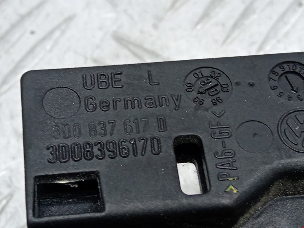 Ручка дверная передняя внутренняя левая VOLKSWAGEN Phaeton 2002-2016