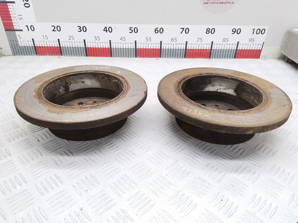 Диск тормозной задний FIAT Ducato 250 2007-2014