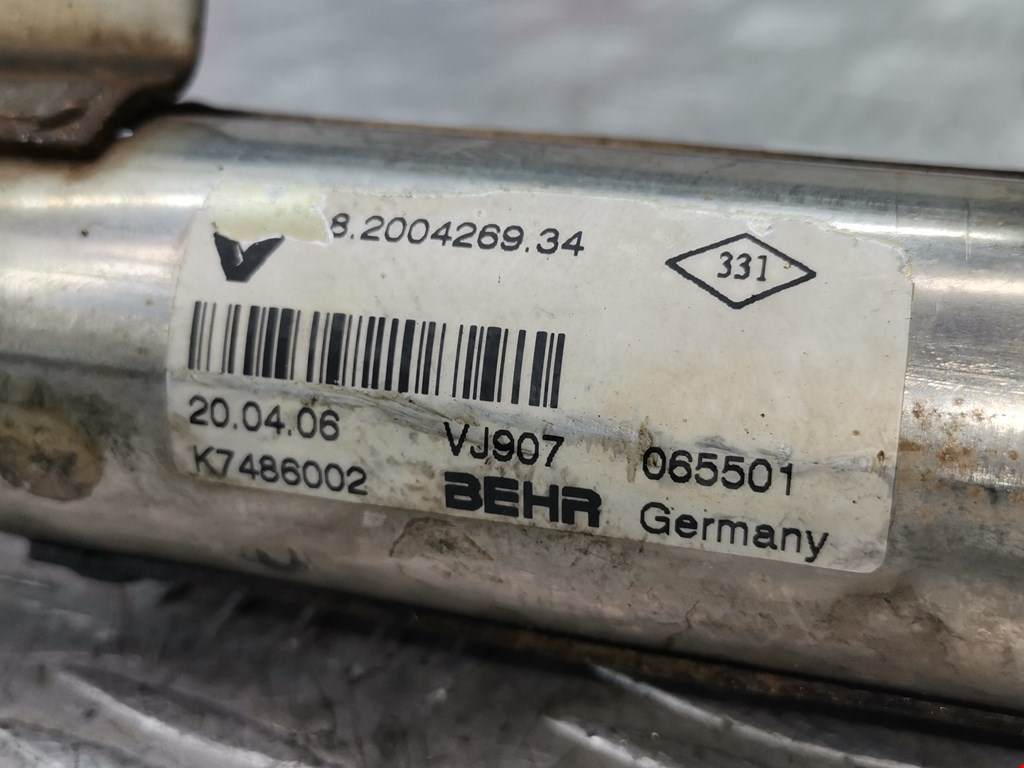 Радиатор системы ЕГР RENAULT Megane II 2002-2009